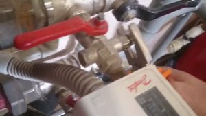 Демонстрация Щита управления насосами отопления и ГВС.