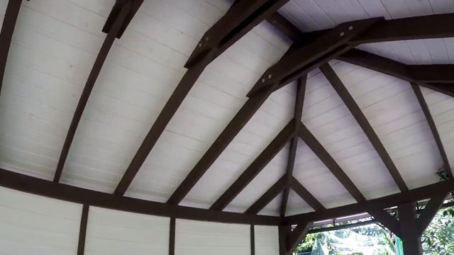 Деревянная беседка "Версаль 3.0". Обзор. Мастерская Беседок. смотреть онлайн