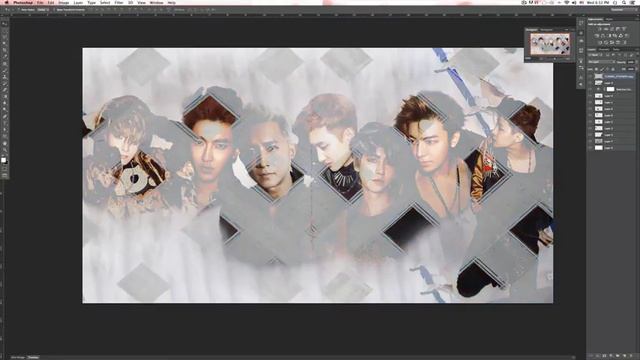 Super Junior-M Speed Design (Photoshop CS6) смотреть онлайн