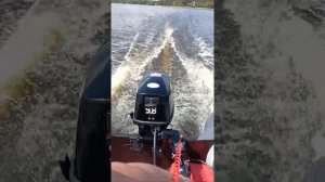 Обкатка HIDEA 9.8 и лодки таймень 3600 ск