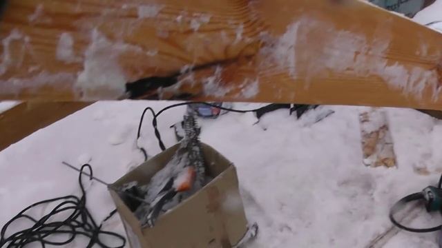 11.45 МОНТАЖ СТРОПИЛ, ВОЗВОДИМ КРЫШУ НА ДОМ ч4. смотреть онлайн