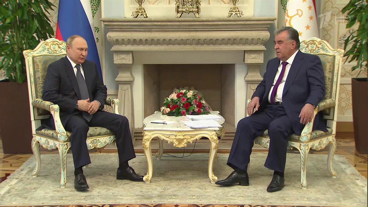 Первые заявления лидеров России и Таджикистана прозвучали на переговорах в Душанбе