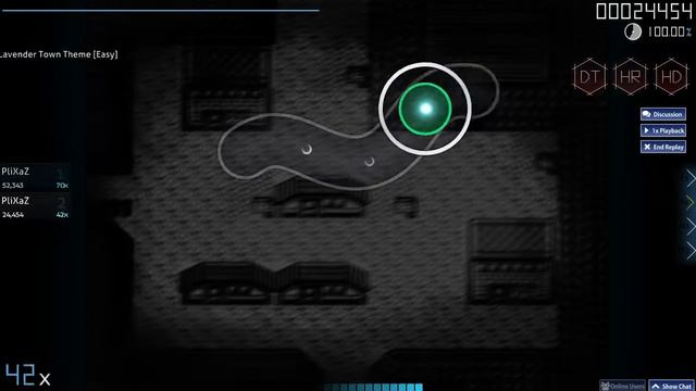 [Osu!] Junichi Masuda - Lavender Town Theme [Easy] [DT] [HD] смотреть онлайн