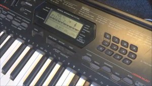 Sampling on the Casio CTK-3000
