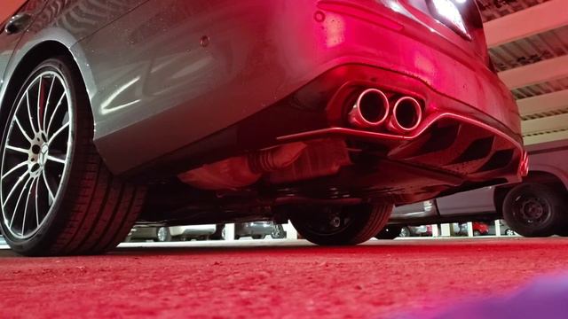 Mercedes amg e53 stock exhaust