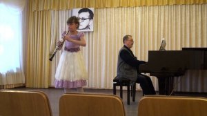 Шишкова Алиса 10 лет гобой Н.А. Римский-Корсаков Песня индийского гостя