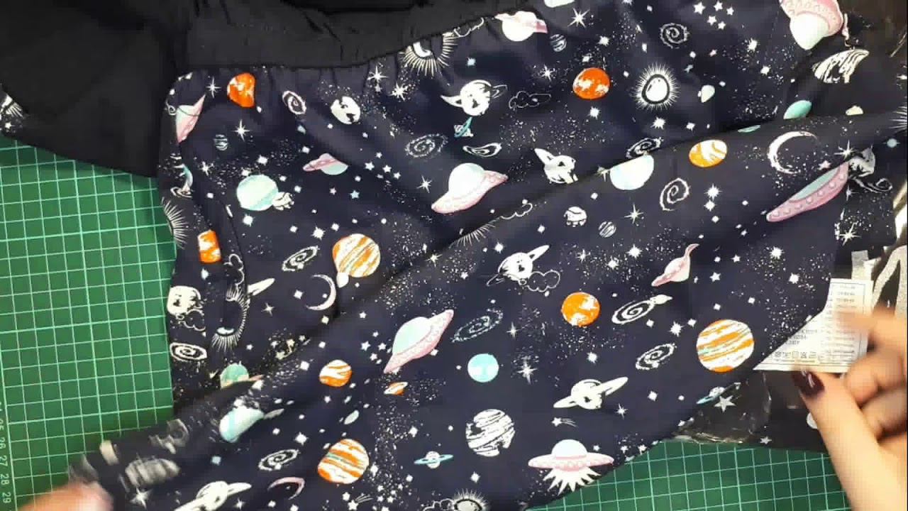 Распаковка посылки с лоскутками и другими товарами с сайта Василек. смотреть онлайн