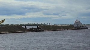 Теплоход РТ-643 река Обь