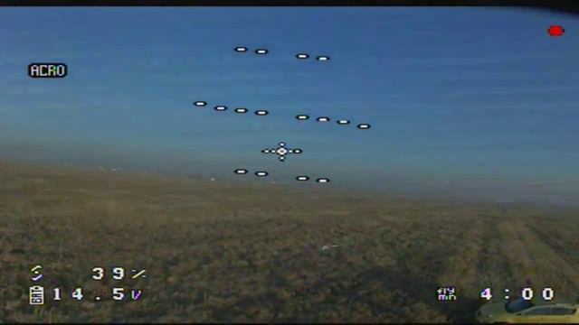 Runcam Split V1 первая проба на квадрокоптере ZMR250 - DVR запись смотреть онлайн