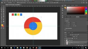 How to Creating a Google Chrome Logo in Photoshop | Easy Tutorial