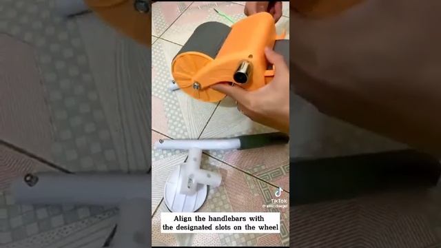 Roda Abdominal Fitness Domestica com apoio para cotovelos e temporizador. смотреть онлайн