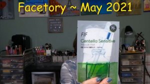 Facetory ~ Korean sheet mask subscription ~ 7 Lux ~ June 2021