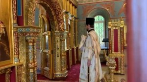 Архидиакон Вениамин. Троицкий храм Пушкино 2022 год.