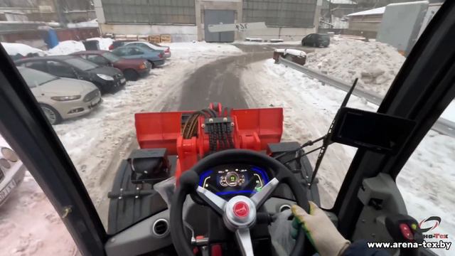 Фронтальный погрузчик EVERUN Mtech 5.5T с телескопической стрелой