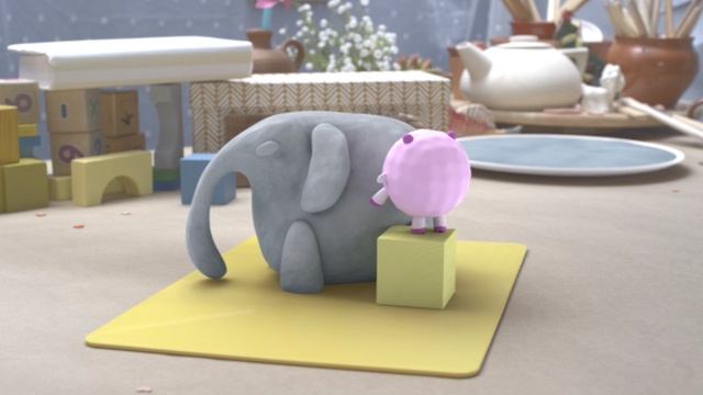 Малышарики | Слон | №109 | Сахалыы мультик | Дубляж смотреть онлайн