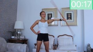 Упражнения для осанки и мышц рук с палкой. Для всех возрастов / Fix Your Posture Easily