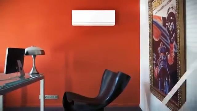 Настенные сплит системы Mitsubishi Electric с инвертором - серия "Дизайн EF" смотреть онлайн