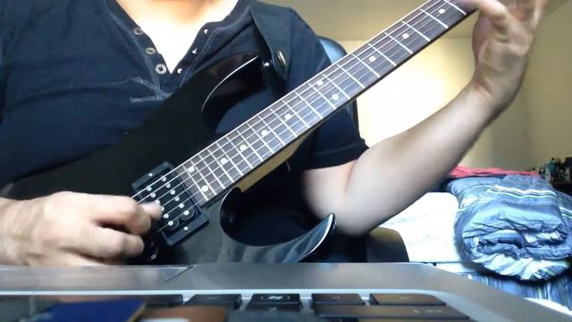 Ibanez RG470BK, Suhr Doug Aldrich Pickups, Vitamin Q Capacitors смотреть онлайн