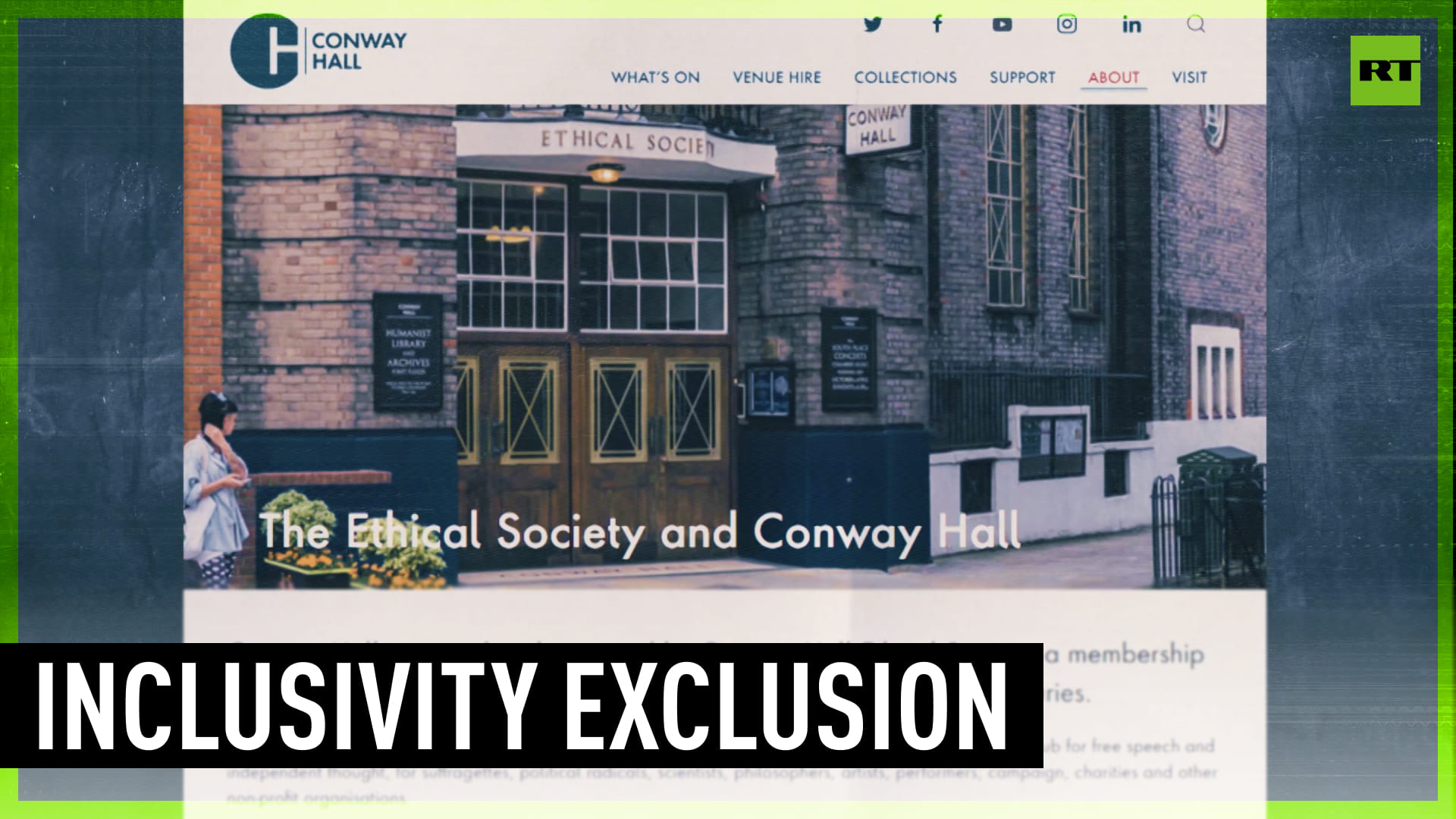 ‘Free Thought’ Conway Hall Cancels Anti-NATO Group’s Meeting