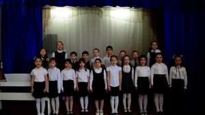 хор "Цветные сны", песня "Вместе весело шагать по просторам"