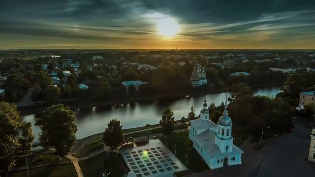 Рассвет "Город Таймлапс Русская архетектура" смотреть онлайн