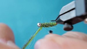 Мушка на хариуса. Скрутка из 2х классных ниток