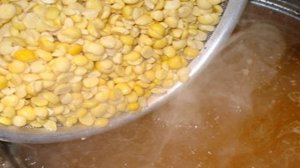 Гороховый суп с копчеными ребрами