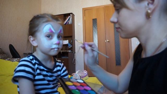 Аквагрим ЗАЙЧИК