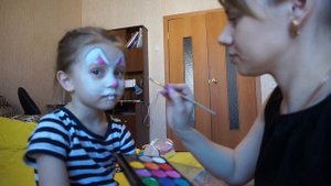 Аквагрим ЗАЙЧИК