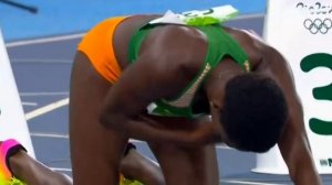 Ріо-2016: 100 м, жінки, півфінал 1 (Олеся Повх)