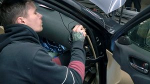 Установка магнитолы TEYES на Lexus IS250 XE20【Lp】2005-2013