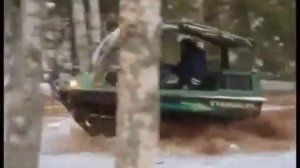 Вездеход Tinger зимой