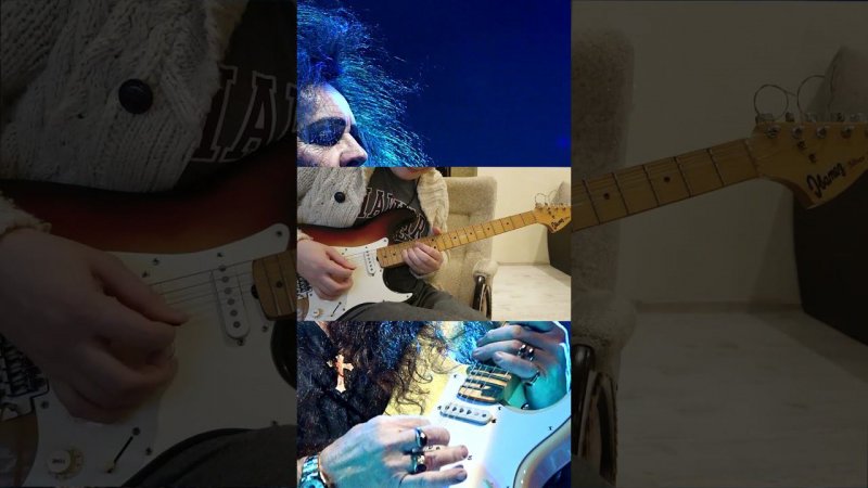 Malmsteen - Dreaming / impro guitar part 2 #shorts