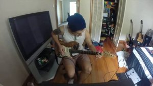 Skrillex & Damian Marley Make it Bun Dem guitar cover