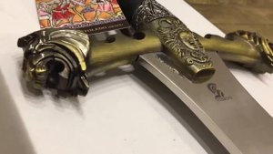 Меч Александра Македонского парадный латунь, Alexander the Great Sword, Art Gladius 265