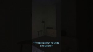 Что фиксирует камера в темноте?