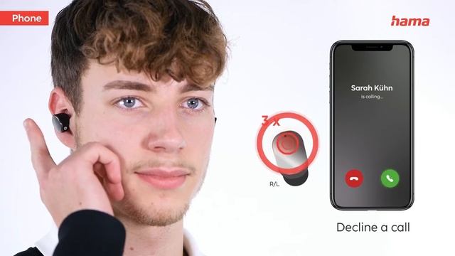 Hama headphones "Spirit Pure" смотреть онлайн