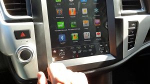 Магнитола Тесла для Тойота Хайлендер XU50