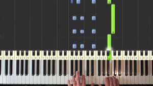 Chopin Prelude in E Minor Op. 28 No. 4 - Piano Tutorial Easy SLOW - How To Play (Synthesia)