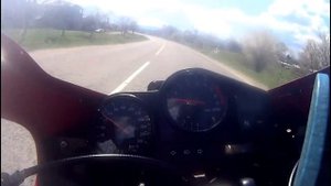 My HONDA CBR 919 RR Fireblade 250 km/h