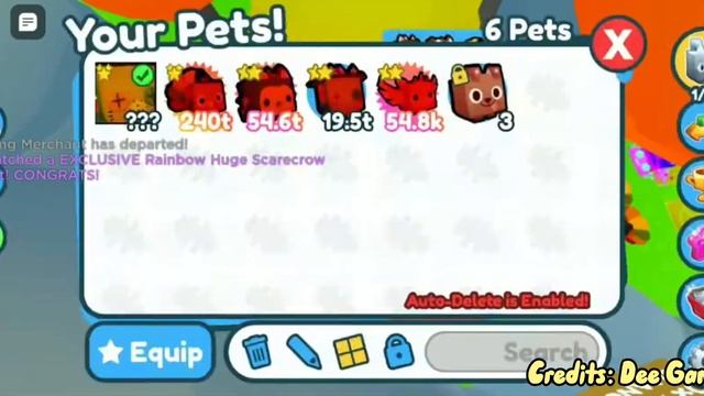 TOP 5 RAINBOW HUGE PETS HATCHED ON CAMERA ? | Pet Simulator X (Roblox)! смотреть онлайн