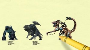 Pacific Rim Kaijus Size Comparison