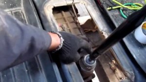 Снятие сцепления с газели.