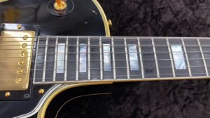 Gibson Murphy Lab 1957 Les Paul Custom Reissue 3-Pickup w/Bigsby Light Aged Ebony #731423