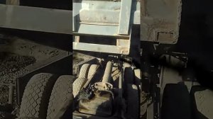 Поднимается кузов КрАЗ