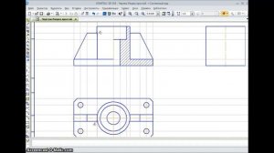 Разрез простой. Построение в программе «Компас».mp4