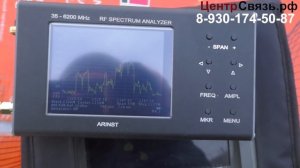 Испытание Arinst SSA TG R2 анализатора спектра