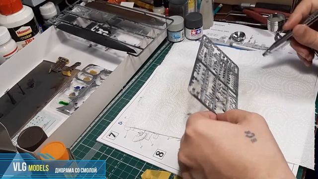 Диорама корабля с эпоксидной смолой часть 1 смотреть онлайн