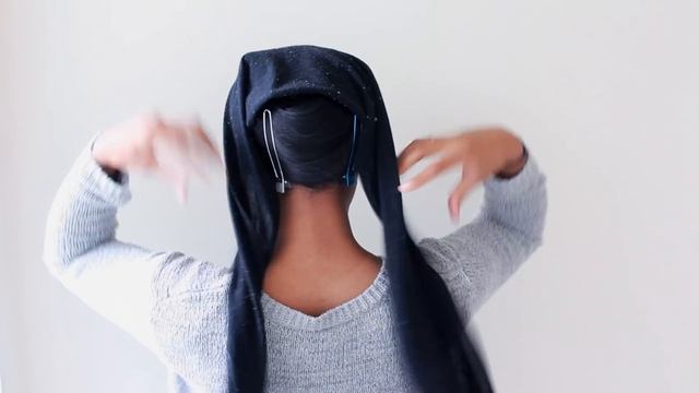Nighttime Hair Wrapping Routine