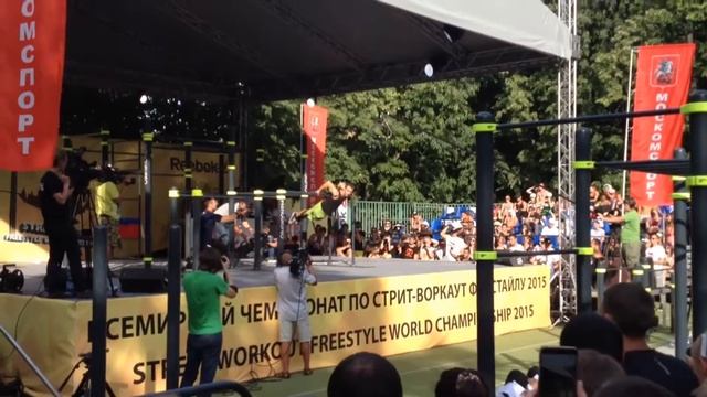 Владимир Тюханов,лучшее. ЧМ 2015 по воркауту. смотреть онлайн